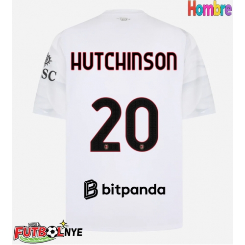 Camiseta AC Milan Omari Hutchinson #20 Visitante Equipación 2026-27 manga corta